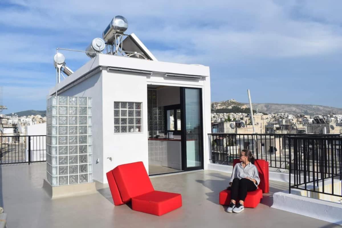 Rooftop Studio Breathtaking Views By Ghh Афіни Екстер'єр фото