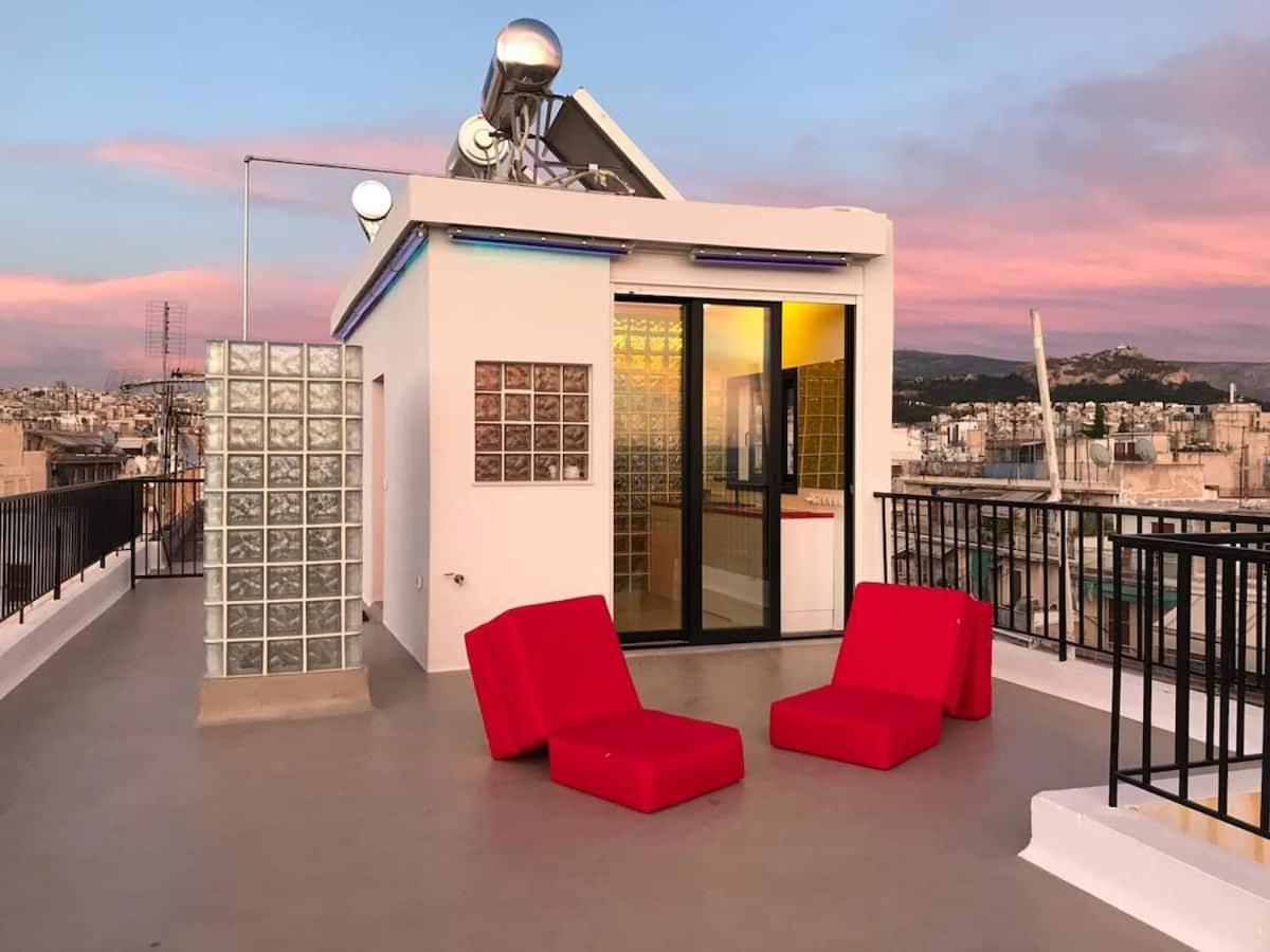 Rooftop Studio Breathtaking Views By Ghh Афіни Екстер'єр фото